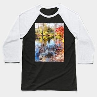 Autumn Lake Baseball T-Shirt